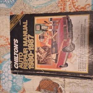 Chilton's auto repair manual 1980-1987 collector's edition
